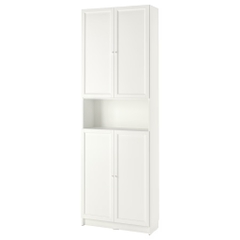 Kệ Sách Có Cánh 80x30x234cm (DxRxC) Gỗ MDF chống xước Yapi-652