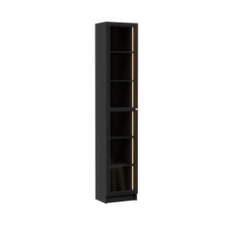 Kệ Sách 6 Tầng Cửa Kính Tích Hợp Đèn LED Yapi-653 40x30x202cm (DxRxC)