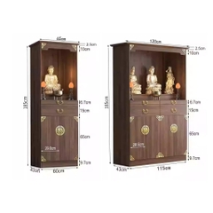 Tủ thờ chung cư thiết kế hiện đại Yapi-1200 120x43x185 (DxRxC)