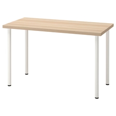 Bàn làm việc học tập chân tròn tinh gọn mặt bàn dày 3cm gỗ MDF cao cấp YAPI-403