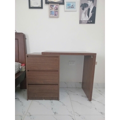 Bàn trang điểm, bàn làm việc 3 ngăn tủ kéo Yapi-136 100x50x75cm