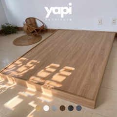 Giường Ngủ Bệt Cao 12cm Thiết Kế Đơn Giản Tự Lắp Ráp Tại Nhà Dễ Dàng GHC-9192 của Yapi