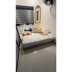 Giường Ngủ Bệt Cao 12cm Thiết Kế Đơn Giản Tự Lắp Ráp Tại Nhà Dễ Dàng GHC-9192 của Yapi