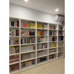 Kệ sách 5 6 7 tầng rộng 80cm gỗ MDF xịn dễ dàng lắp đặt tại nhà YAPI-600