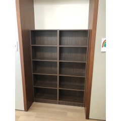 Kệ Sách 5 Tầng Cỡ Nhỏ Rộng 60cm Bằng Gỗ MDF Nhập Yapi-600-60