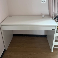 Bàn làm việc, bàn học 2 ngăn kéo 100x55x76cm thiết kế tối giản Yapi-415