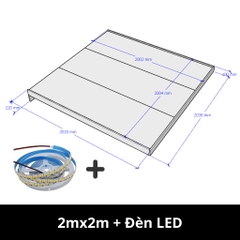 Giường Bay Kèm Đèn LED Gỗ MDF Nhập Khẩu LẮP RÁP TẬN NHÀ cho Gia Đình, Homestay Yapi-518
