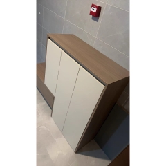 Tủ Giày Có Ghế Ngồi Kích Thước 140x35x110cm LẮP SẴN Yapi-317