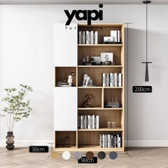 Kệ Sách Kệ Trang Trí Phòng Khách Kích thước 30x30x200cm Yapi-666