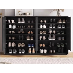 Tủ Đựng Giày Dép Nhiều Ngăn, Thiết Kế Tối Giản Cho Căn Hộ Nhỏ 160x35x110cm Yapi-329