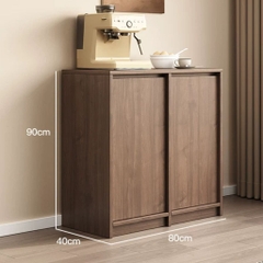 Tủ Trang Trí, Để Đồ Đa Năng Phong Cách Hiện Đại Cho Phòng Khách 200x40x90cm Yapi-122