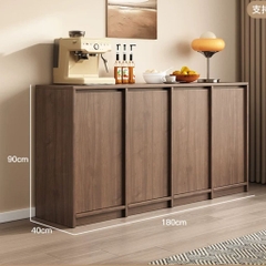 Tủ Trang Trí, Để Đồ Đa Năng Phong Cách Hiện Đại Cho Phòng Khách 200x40x90cm Yapi-122