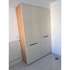 Tủ Quần Áo Cánh Hiện Đại Nhiều Ngăn Treo Kệ Gấp Cho Phòng Ngủ 200x60x240cm Yapi-263