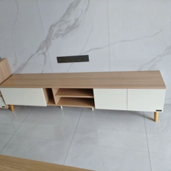 Tủ Kệ Tivi Gỗ Hiện Đại Cánh Mở Trang Trí Phòng Khách Tối Giản 180x36x42cm Yapi-925