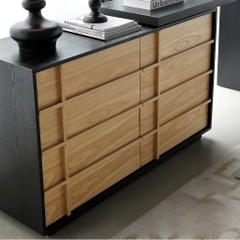 Bàn Trang Điểm Chữ L Gỗ MDF Phong Cách Hiện Đại Tích Hợp Tủ Ngăn Kéo 120x40x75cm Yapi-809