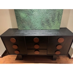 Tủ Đựng Đồ Trang Trí Ngăn Kéo Tay Nắm Tròn Hiện Đại 180x40x90cm Yapi-129