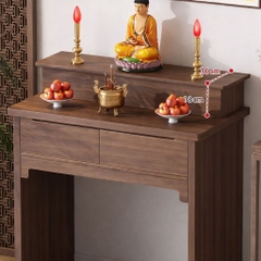 Tủ Thờ Kèm Ngăn Kéo Tối Giản Nhỏ Gọn Cho Căn Hộ 108x60x108cm, Yapi-1210