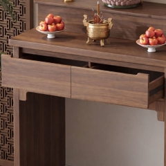 Tủ Thờ Kèm Ngăn Kéo Tối Giản Nhỏ Gọn Cho Căn Hộ 108x60x108cm, Yapi-1210