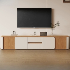 Kệ Tivi Bo Cong Cho Phòng Khách Hiện Đại 200x35x45cm Yapi-927