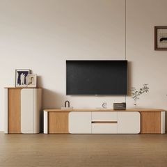 Kệ Tivi Bo Cong Cho Phòng Khách Hiện Đại 200x35x45cm Yapi-927