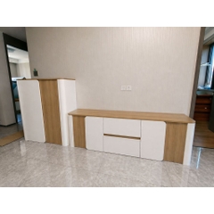 Kệ Tivi Bo Cong Cho Phòng Khách Hiện Đại 200x35x45cm Yapi-927