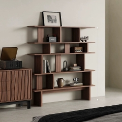 Kệ Sách Trang Trí Nhiều Ô Lưu Trữ Cho Phòng Khách 150x30x160cm Yapi-678