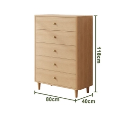Tủ Trang Trí Bo Cong Nhiều Ngăn Kéo Nhiều Kích Thước 140x40x78cm, Yapi-182