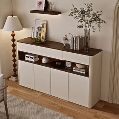 Kodogo 176, Tủ Trang Trí Đa Năng Kèm Kệ Hở Trưng Bày Hiện Đại 160x40x100cm
