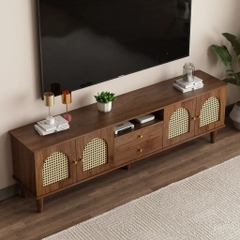 Kệ Tivi Cánh Mây Kèm Ngăn Kéo Cổ Điển 180x40x61cm Yapi-929
