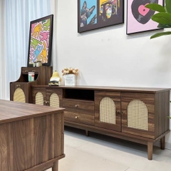 Kệ Tivi Cánh Mây Kèm Ngăn Kéo Cổ Điển 180x40x61cm Yapi-929