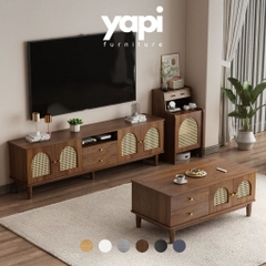 Kệ Tivi Cánh Mây Kèm Ngăn Kéo Cổ Điển 180x40x61cm Yapi-929