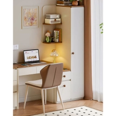 Tủ Góc Để Đồ Đa Năng Có Tủ Đứng, Kệ Trang Trí Và Ngăn Kéo Hiện Đại 80x50x180cm Yapi-187