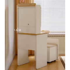 Bàn Trang Điểm Kèm Gương Và Ghế Ngăn Kéo Đa Năng 60x45x139cm Yapi-817