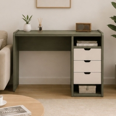 Bàn Làm Việc 3 Ngăn Kéo Hiện Đại Cho Phòng Làm Việc 120x50x75cm Yapi-XBH001