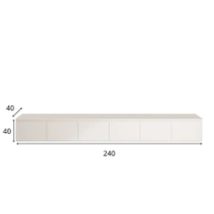Kệ Tivi Bệt Nhiều Ngăn Cánh MởTối Giản Cho Phòng Khách 200x40x40cm Yapi-930
