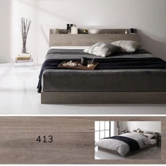 Giường Ngủ Bệt Phong Cách Nhật Bản Tích Hợp Kệ Đầu Giường 1m8x2m Yapi-562