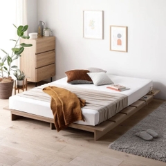 Giường Bệt Pallet Tối Giản, Dễ Lắp Ráp Cho Phòng Ngủ 1m8x2m Yapi- 563