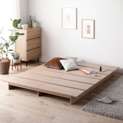 Giường Bệt Pallet Tối Giản, Dễ Lắp Ráp Cho Phòng Ngủ 1m8x2m Yapi- 563