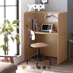 Bàn Làm Việc Cá Nhân Có Vách Ngăn Nhỏ Gọn 90x62x120cm Yapi-439