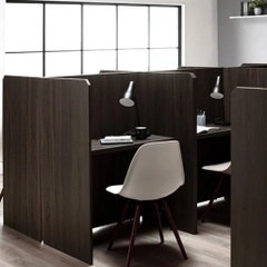 Bàn Làm Việc Cá Nhân Có Vách Ngăn Nhỏ Gọn 90x62x120cm Yapi-439