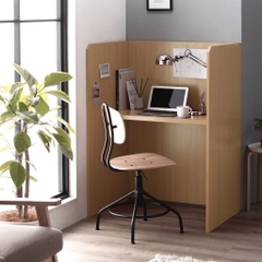 Bàn Làm Việc Cá Nhân Có Vách Ngăn Nhỏ Gọn 90x62x120cm Yapi-439
