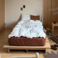 Giường Bệt Pallet Tối Giản, Dễ Lắp Ráp Cho Phòng Ngủ 1m8x2m Yapi- 563