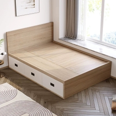 Giường Ngủ 3 Ngăn Kéo Lưu Trữ Có Hộc Lưu Trữ 1m8x2m Yapi-571