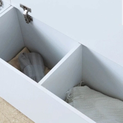 Ghế Đôn Ngồi Mang Giày Tích Hợp Kệ Giày Tủ Lưu Trữ 160x32x44cm Yapi-345