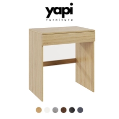 Bàn Trang Điểm Tối Giản Gỗ MDF Chống Ẩm Có Ngăn Kéo 70cmx45cmx75cm Yapi-803
