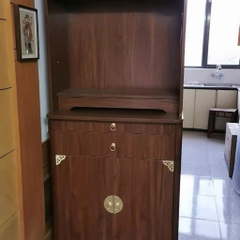Tủ Thờ Gỗ MDF Phủ Melamine Hiện Đại Có Hộc Thờ Trên Và Ngăn Kéo 68,6x48x188,5cm Yapi-1206
