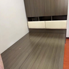 Combo Giường Ngủ Kèm Hệ Tủ Lưu Trữ MDF Nhiều Ngăn 160x240x200cm Yapi-CBPN002