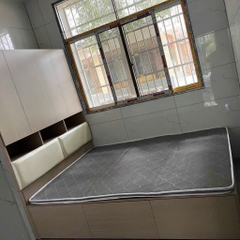 Combo Giường Ngủ Kèm Hệ Tủ Lưu Trữ MDF Nhiều Ngăn 160x240x200cm Yapi-CBPN002