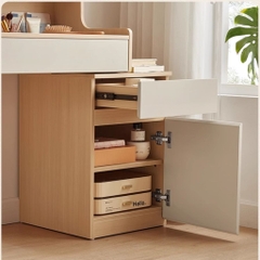 Bàn Trang Điểm Kèm Gương Nhiều Ngăn Lưu Trữ Tiện Lợi 104x44x130cm Yapi-806