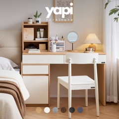 Bàn Làm Việc Kết Hợp Trang Điểm, Nhiều Ngăn Tiện Dụng 1557x570x1204mm Yapi-807
